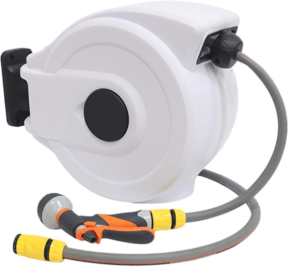 Intrekbare slanghaspel - Waterslang oproller - Auto wassen - Automatische opwikkeling - 10 meter - Meerkleurig