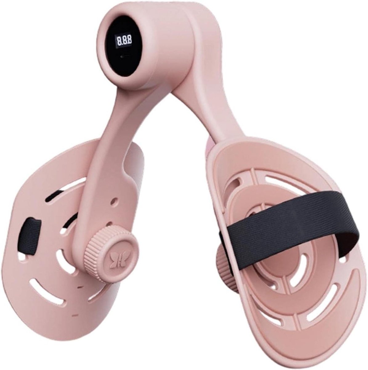 Bovenbeen Trainer - Bekkenbodem Tool - Spierversterking Thuis - Digitale Teller - 31 x 25 cm - Roze
