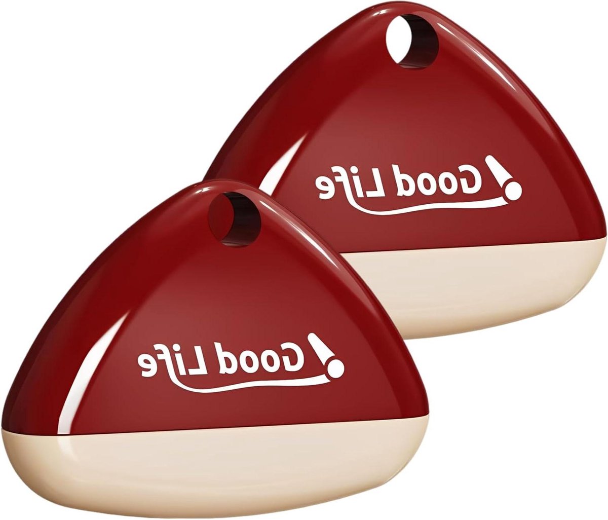 Pluisroller Set - Kledingroller Herbruikbaar - Snelle Reiniging - Wasbaar Ontwerp - 2 stuks - Rood