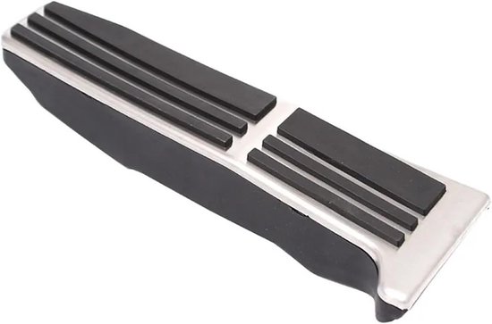 Pedaalhoezen RVS - Voetpedalen Pad - Verbeter Rijervaring - Antislip Rubberstrips - 2 Stuks - One Color — afbeelding 3