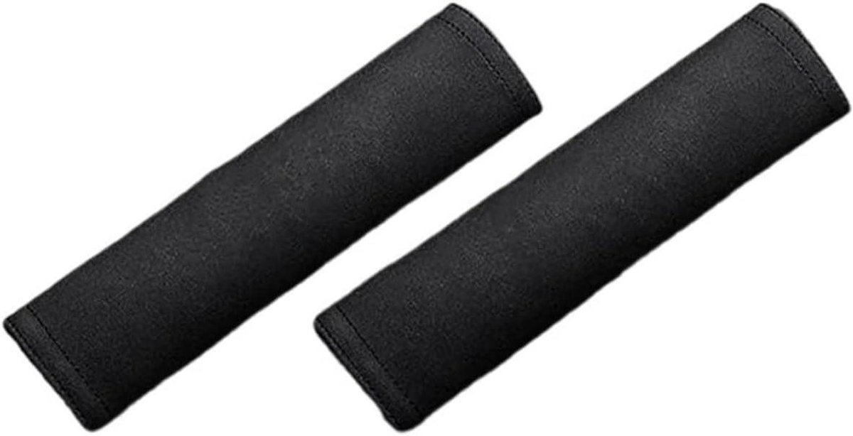 Gordelkussens - Schouderbeschermers - Comfortabel Rijden - Waterdichte Stof - 2 Stuks - Zwart