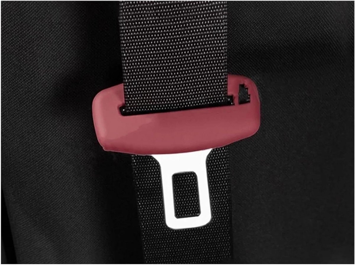 Gordelkussen - Gesp Cover - Comfortabel Rijden - Zachte Siliconen - 1 stuks - Zwart