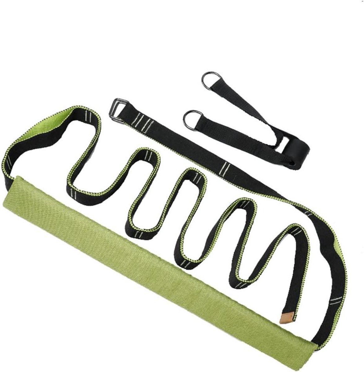 Yoga Hangmat - Stretch Touw - Flexibiliteit Trainen - Open Heup Ontwerp - Niet Gespecificeerd - Groen