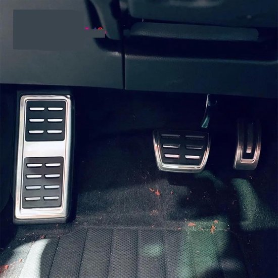 Pedaalhoezen Set - Auto Interieur - Veiliger Rijden - Antislip Oppervlak - 4 Stuks - Metaal — afbeelding 2