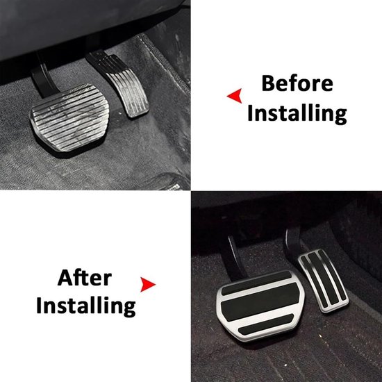 Auto Pedaalhoezen - Gas Rempedaal - Veilig Rijden - Antislip Ontwerp - Set van 2 - Metaal — afbeelding 4