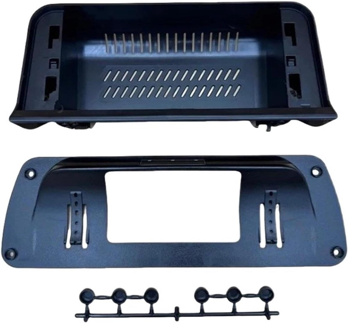 Autoradio Paneel - Universeel Frame - Auto Upgrade - Strakke Afwerking - 123 Inch - Zwart