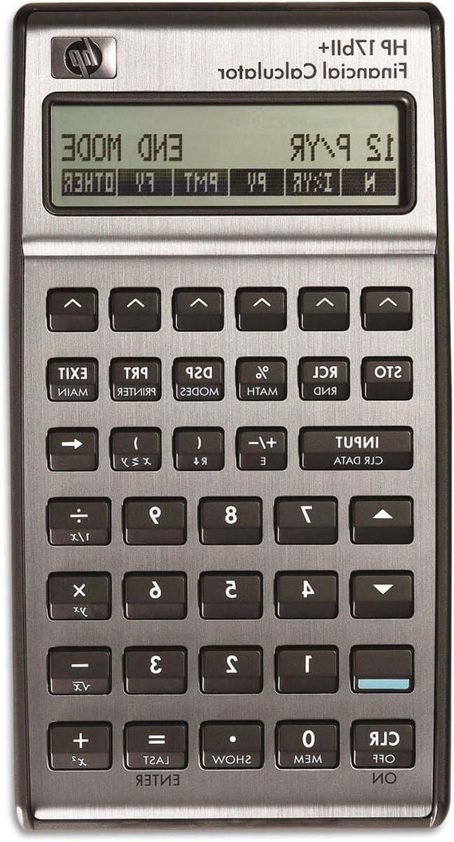 Financiële Rekenmachine - Zakelijke Calculator - Financiële Berekeningen - Meer dan 250 Functies - 2-Rijig LCD - Zilver