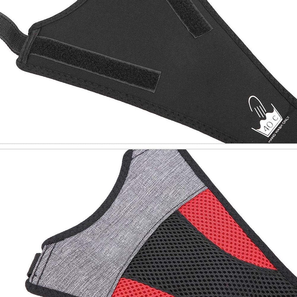 Zweetbescherming Fietsframe - Zweetband Fietstrainer - Fietsen Binnen - Voorkomt Roestvorming - 15 x 10 cm - Zwart