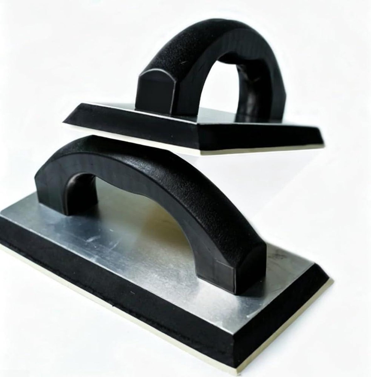 Voeg Gereedschap Set - Rubber Float - Tegel Muren Afwerken - Ergonomische Handgreep - 2 Stuks - Zwart
