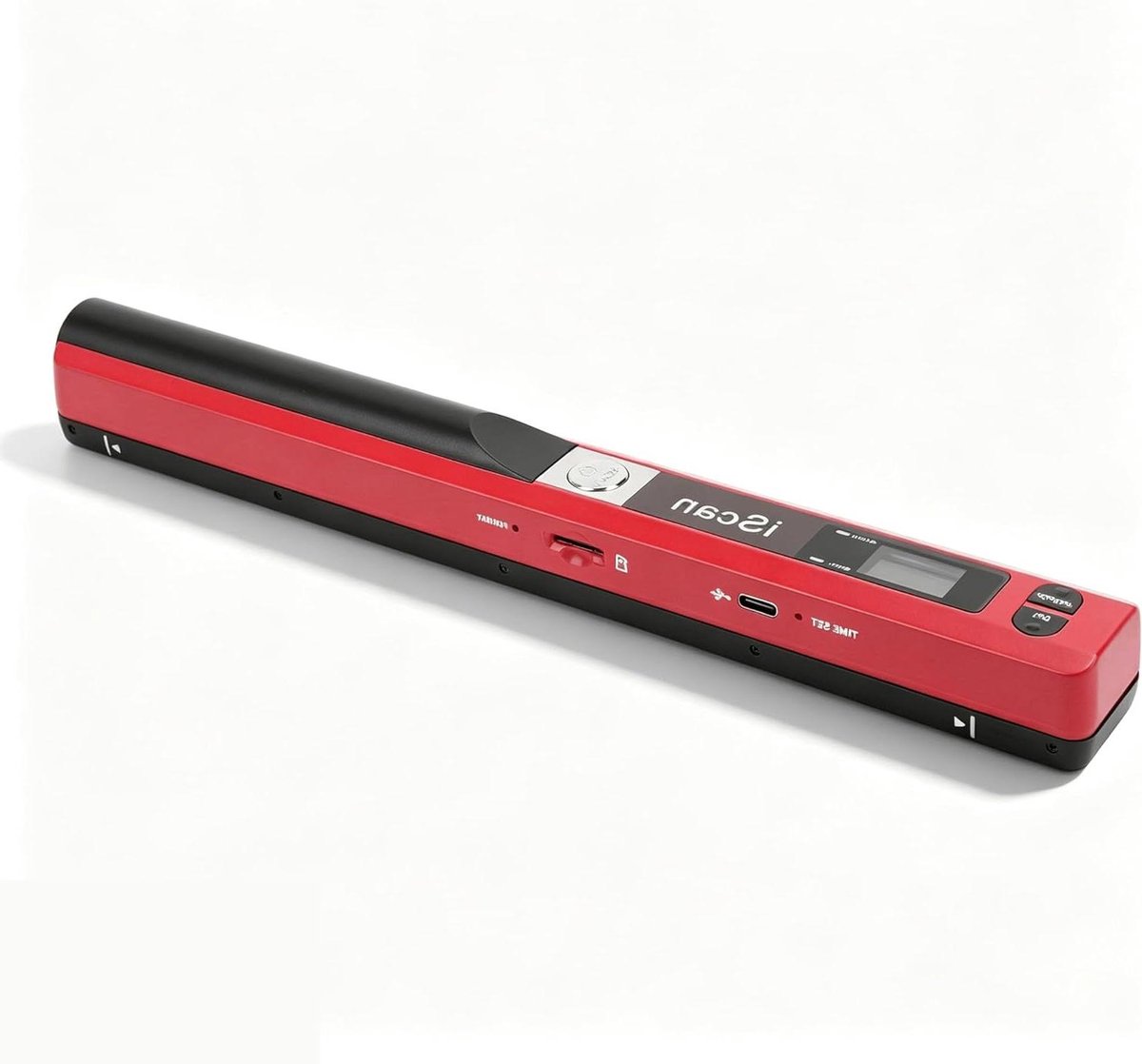 Mobiele Scanner - Document Scanner - Documenten Archiveren - Drie Resoluties - Tot 32GB - Rood