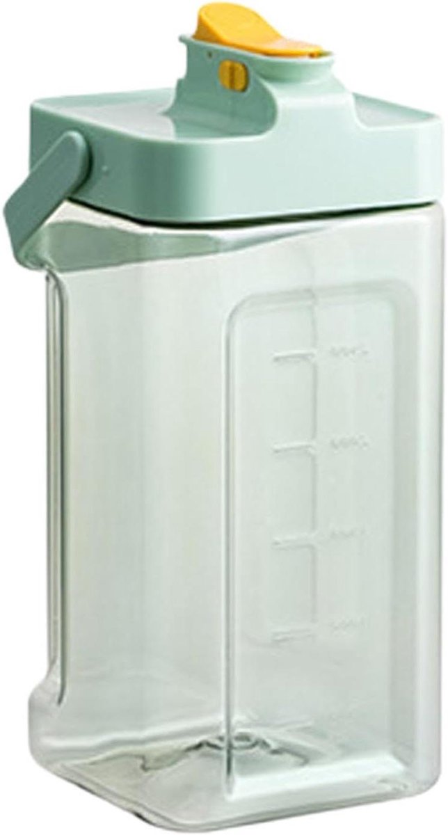 Drankkaraf met kraan - Waterkan koelkast - Dranken serveren - 360 graden afdichting - 35 liter inhoud - Transparant
