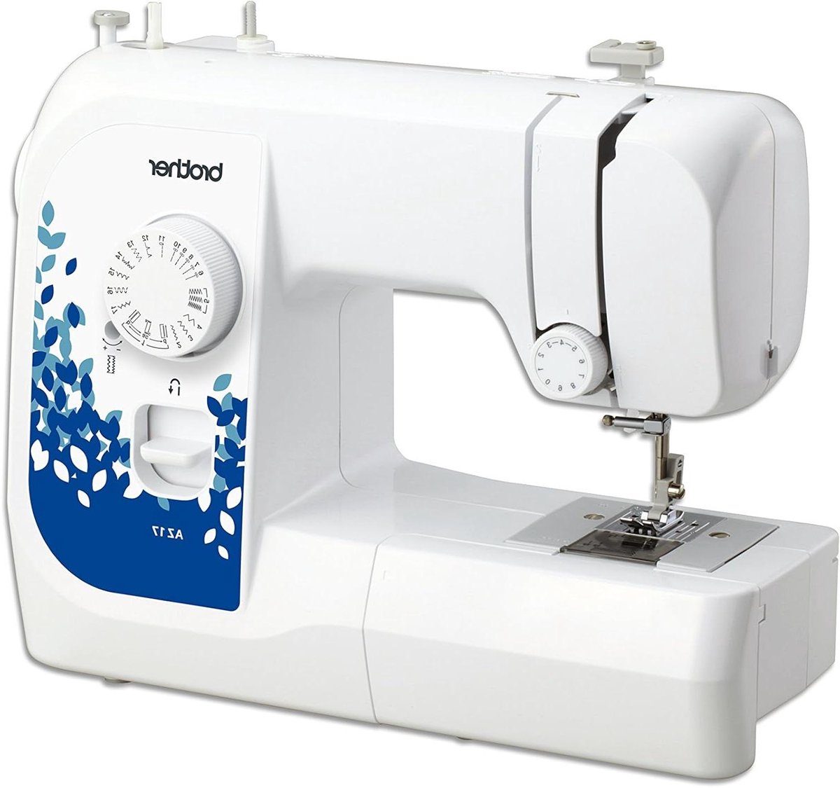 Naaimachine - Naai machine - Kleding Maken - 17 Steken Varianten - 5.5 Kilogram - Wit Blauw