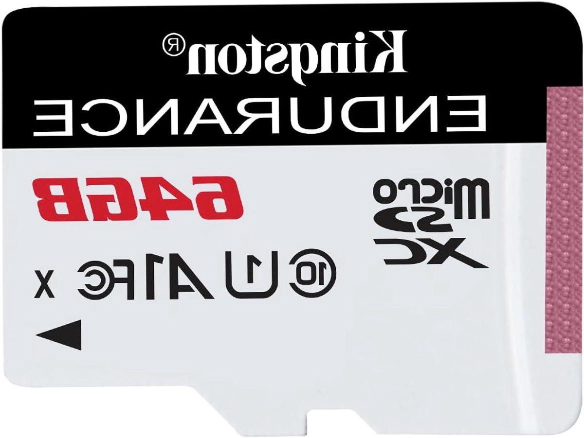 MicroSD Kaart - Geheugenkaart Opslag - Bewakingscamera Opnames - Hoge Duurzaamheid - 64GB - Zwart Wit