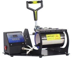 Bakbeker Machine - Cup Printer - Logo Bedrukken - Horizontale Afdruk - 15cm - Zwart