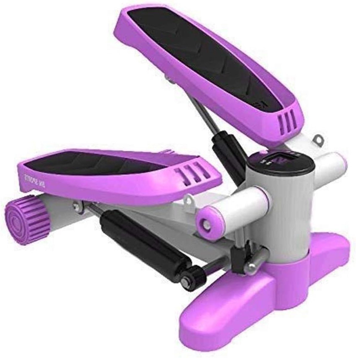 Mini Stepper - Hometrainer - Onder Bureau - High-Definition Display - 8 kg - Paars