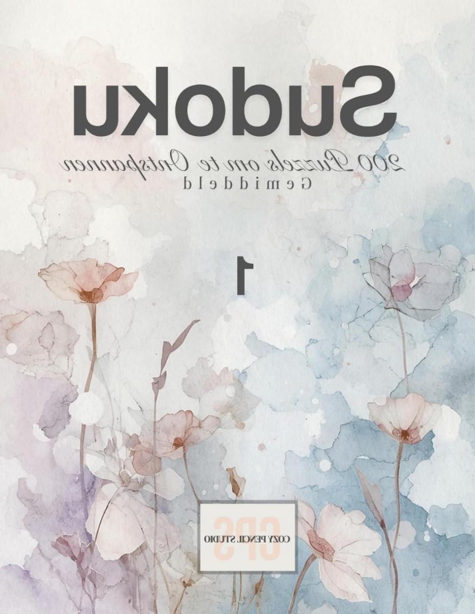 Sudoku Puzzelboek - Cijferpuzzels Ontspanning - Geest Trainen - 200 Gemiddelde Puzzels - Letter Formaat - Niet Van Toepassing
