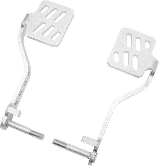 Go Kart Pedalen Kit - Rem en Gas - Onderdelen Vervangen - Roestbestendig Staal - 5 Delig - Zilver van Go.
 — afbeelding 5
