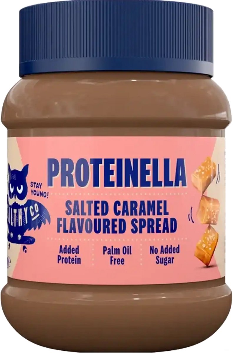 HealthyCo Proteinella (360g) Salted Caramel - Functionele voeding - Eiwitpasta's
