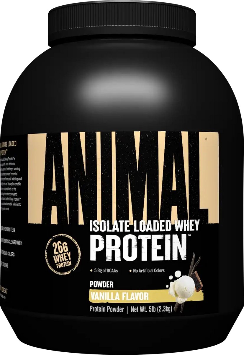 Animal Whey (5lbs) Vanilla