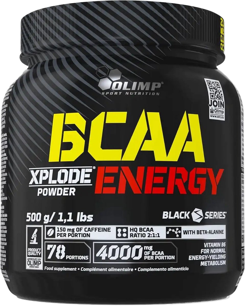 BCAA Xplode Powder Energy - 500 g - Fruit Punch