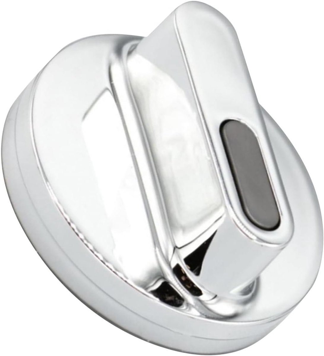 Robot Knop - Dubbele Kracht - Keukenmachine Onderdeel - Origineel Fabrikant - FP82 - Zilver