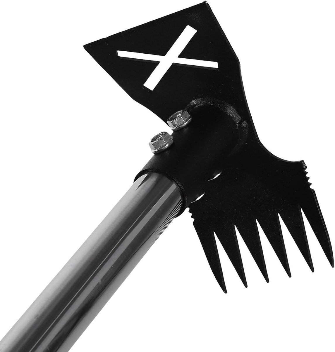 Onkruidtrekker Tuin - Onkruidverwijderaar Handmatig - Gazon Onderhoud - Ergonomisch Lang Handvat - 60 Inch - Zilver