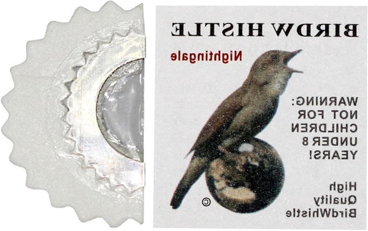 Vogelfluit - Mondinstrument - Geluidseffecten Maken - Lichtgewicht Papieren Instrument - 5 gram - Willekeurige Kleur