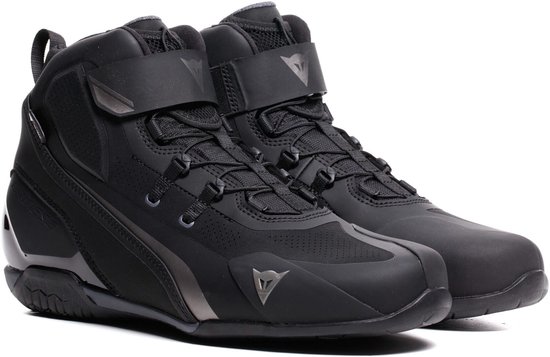 Dainese Herian D-WP Zwart Antraciet Waterdichte Motorschoenen - Laars