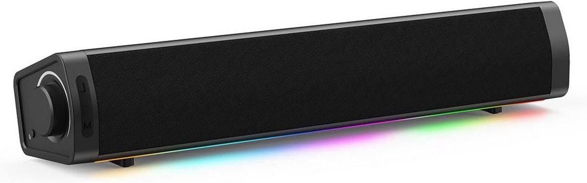 USB PC Speakers met RGB Verlichting voor Levendig Geluid