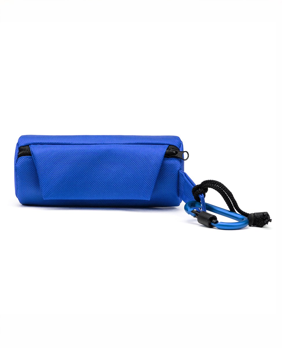 lionto Snackdummy, apporteertraining hond met karabijnhaak, blauw