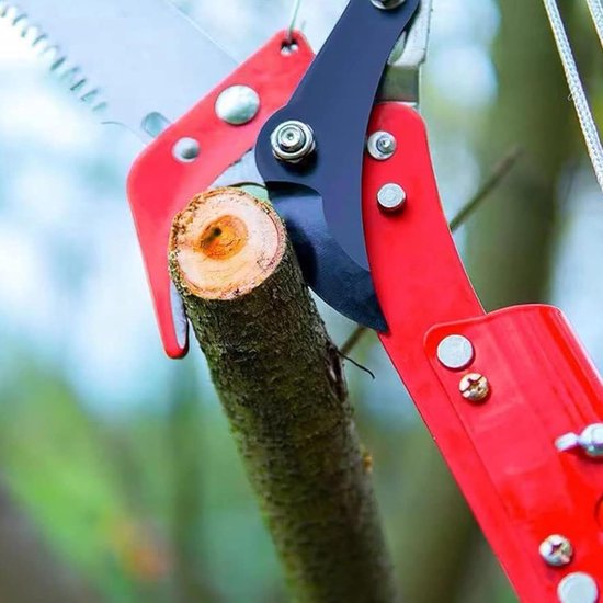 Boom Snoeier Lange Steel - Takkensnijder Tuin - Takken Snoeien - Afneembare Handzaag - 34 cm Zaagblad - Niet gespecificeerd — afbeelding 3