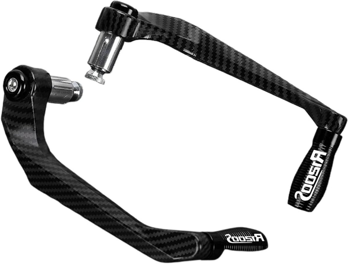 Stuurbeschermers Motor - Hendel Bescherming - Veiliger Rijden - CNC Aluminium Frame - 7/8 Inch Stuur - Zwart
