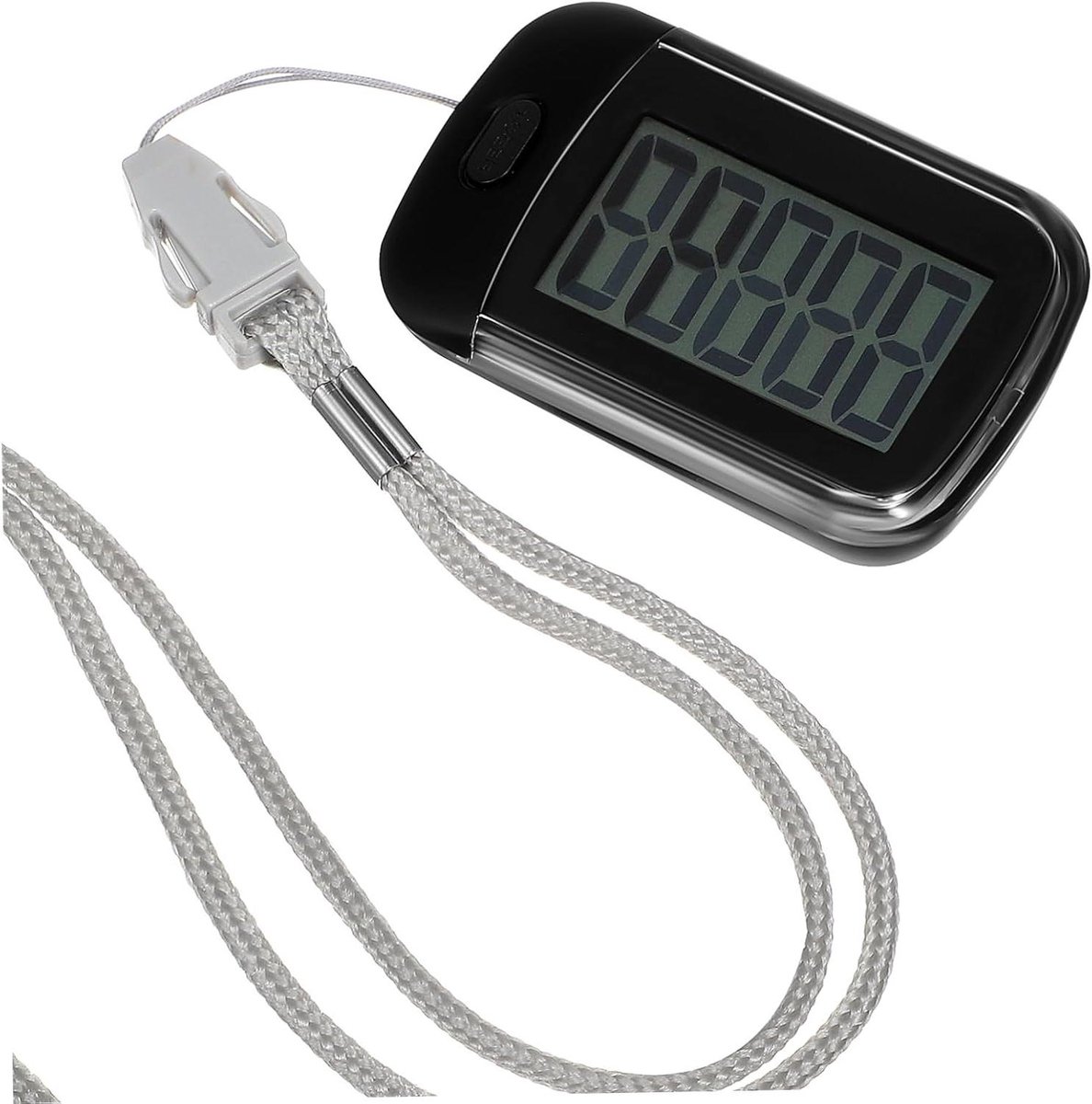 Stappenteller - Activiteitentracker - Wandelen Tellen - 3D Sensor - 6x4x1.2cm - Zwart