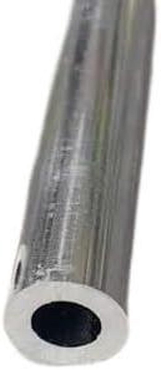 Aluminium Buis - Metaalprofiel Rond - Meubelbouw Renovatie - Hoge Corrosiebestendigheid - 49 cm Lengte - Metaal
