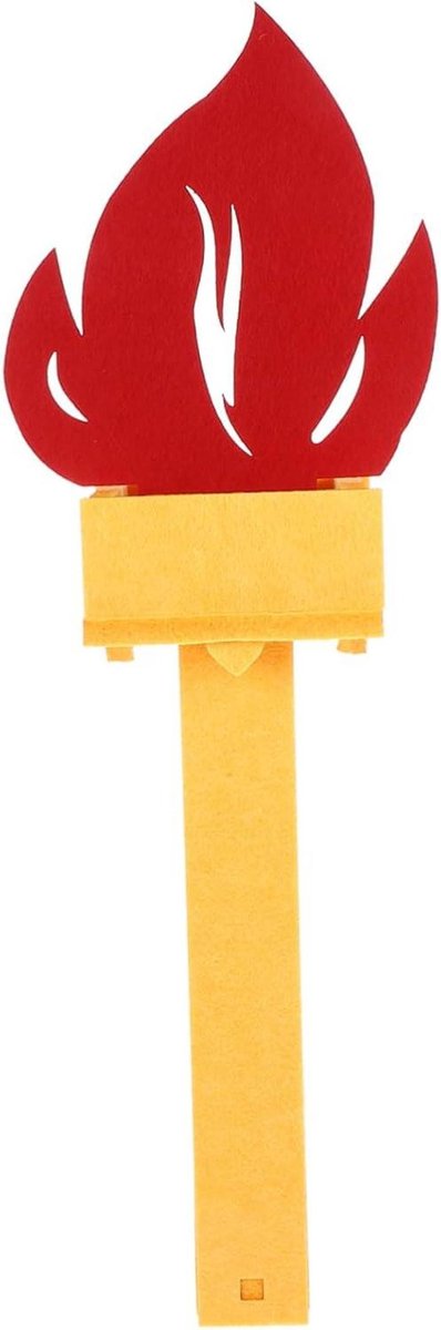Fakkel Speelgoed - Nep Fakkel - Feest Juichen - Lichtgevend Prop - 9 x 147 x 9 cm - Multi