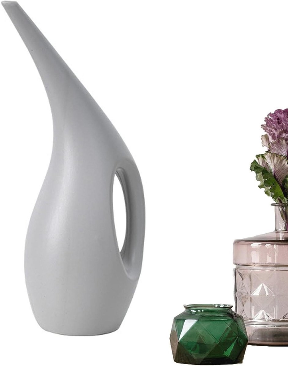 Gieter Kamerplanten - Waterfles Planten - Planten Water Geven - Lange Dunne Uitloop - 15L 25L - Grijs