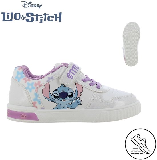 Leomil - Lilo & Stitch - Basket Enfant Fille Lumineuses - Chaussure lumineuse Fille - Pointure 24
