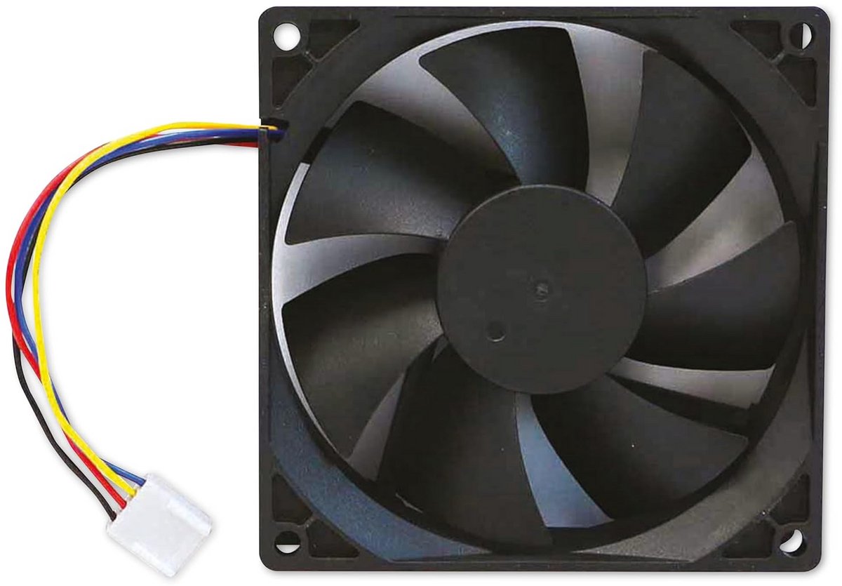 Stille 92mm DC Koelventilator met PWM Snelheidsregeling