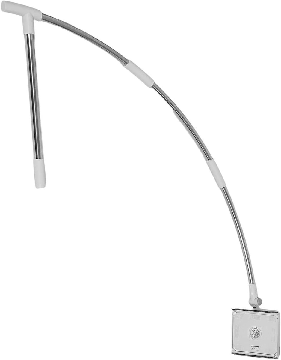 Raamwisser Met Steel - Glasreiniger - Ramen Wassen - Dubbelzijdig Reinigen - 130 cm - Multicolor