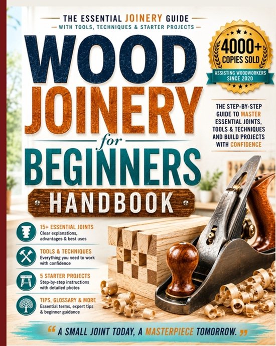DIY- Wood Joinery for Beginners Handbook