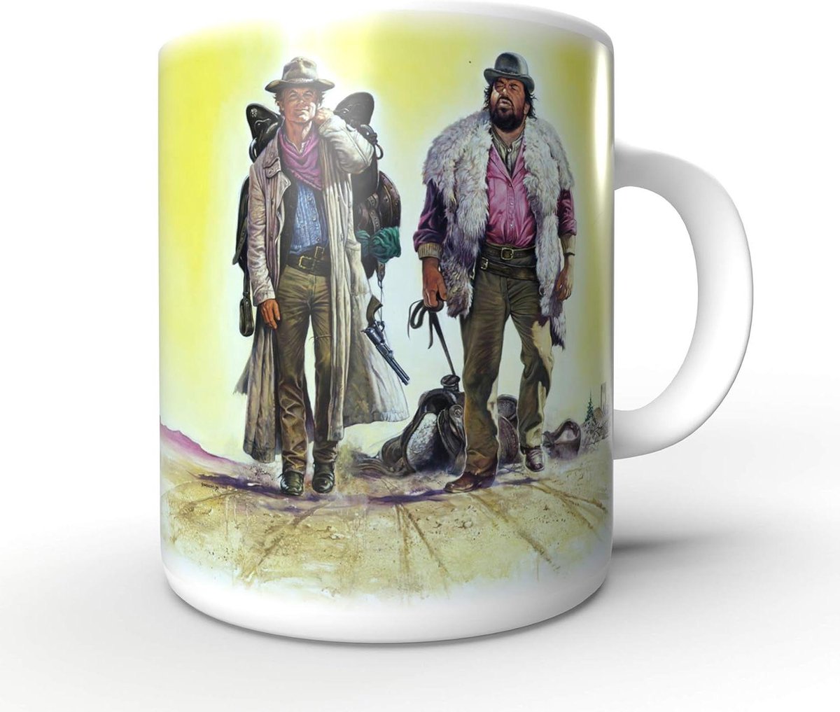 Kop Rond - Koffie Mok - Dagelijks Gebruik - Officieel Gelicentieerd - 330 ml - Wit