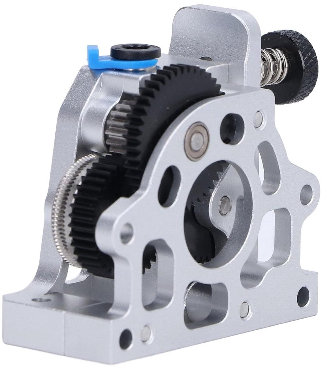 Extruder Kit - Tandwiel Extruder - 3D Printen - CNC Gefreesd - 95:1 Verhouding - Zilver