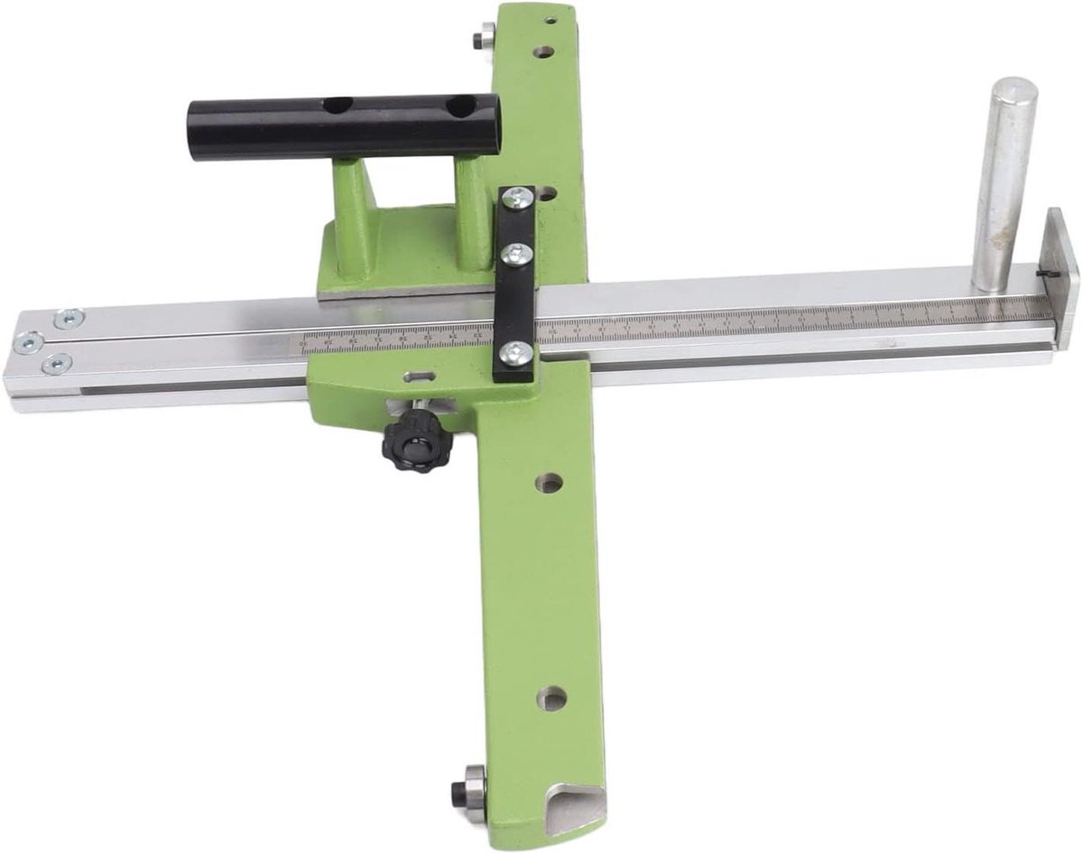 Vloersnijder Handmatig - Vloer Trimtool - Randafwerking Vloeren - Duurzame Aluminiumlegering - 30 Cm Snijbreedte - Zilver