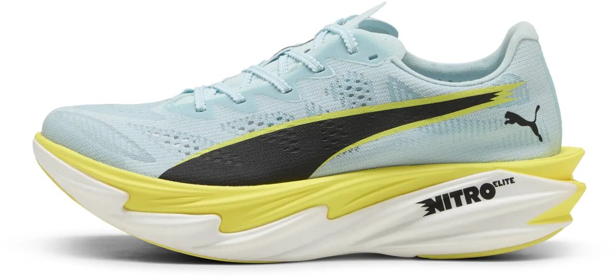 Hardloopschoenen voor dames Puma Deviate Nitro Elite 4 Wit