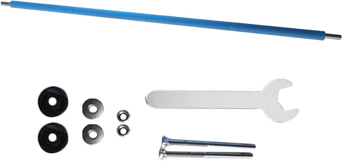 Schuim Veiligheidspalen - Trampoline Onderdelen - Outdoor Plezier - UV Bestendig Materiaal - Universele Maten - Blauw