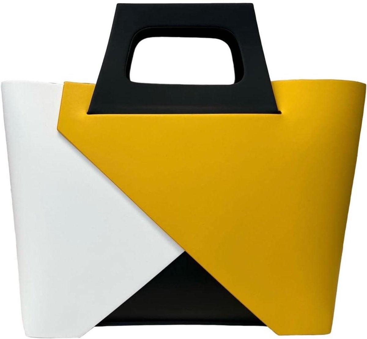 Dames Handtas - Schoudertas - Dagelijks Gebruik - Verstelbare Band - 38 x 14 x 25 cm - Geel