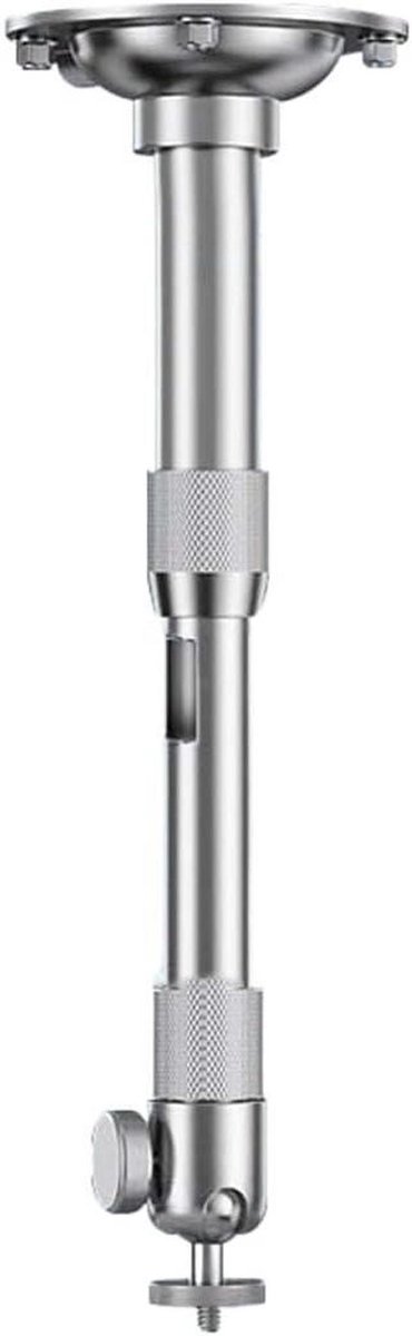 Projectorbeugel - Projectorhouder - Thuisbioscoop - Ingetrokken telescopisch - 108-205CM - Zilver