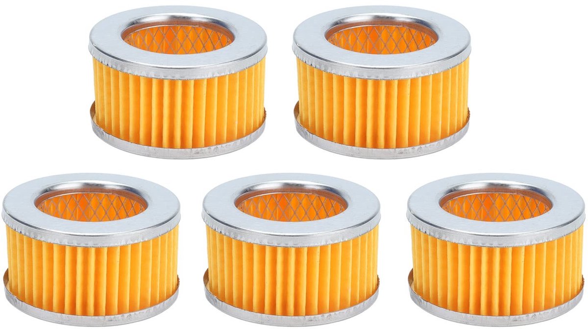 Dailygoods - Set van 5 Vervangfilters voor Luchtcompressor