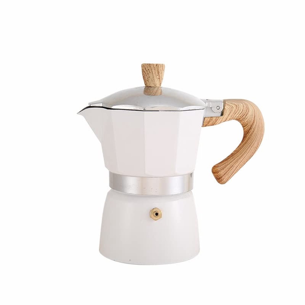 Dailygoods - Moka Koffiezetapparaat voor 6 Kopjes Aluminium