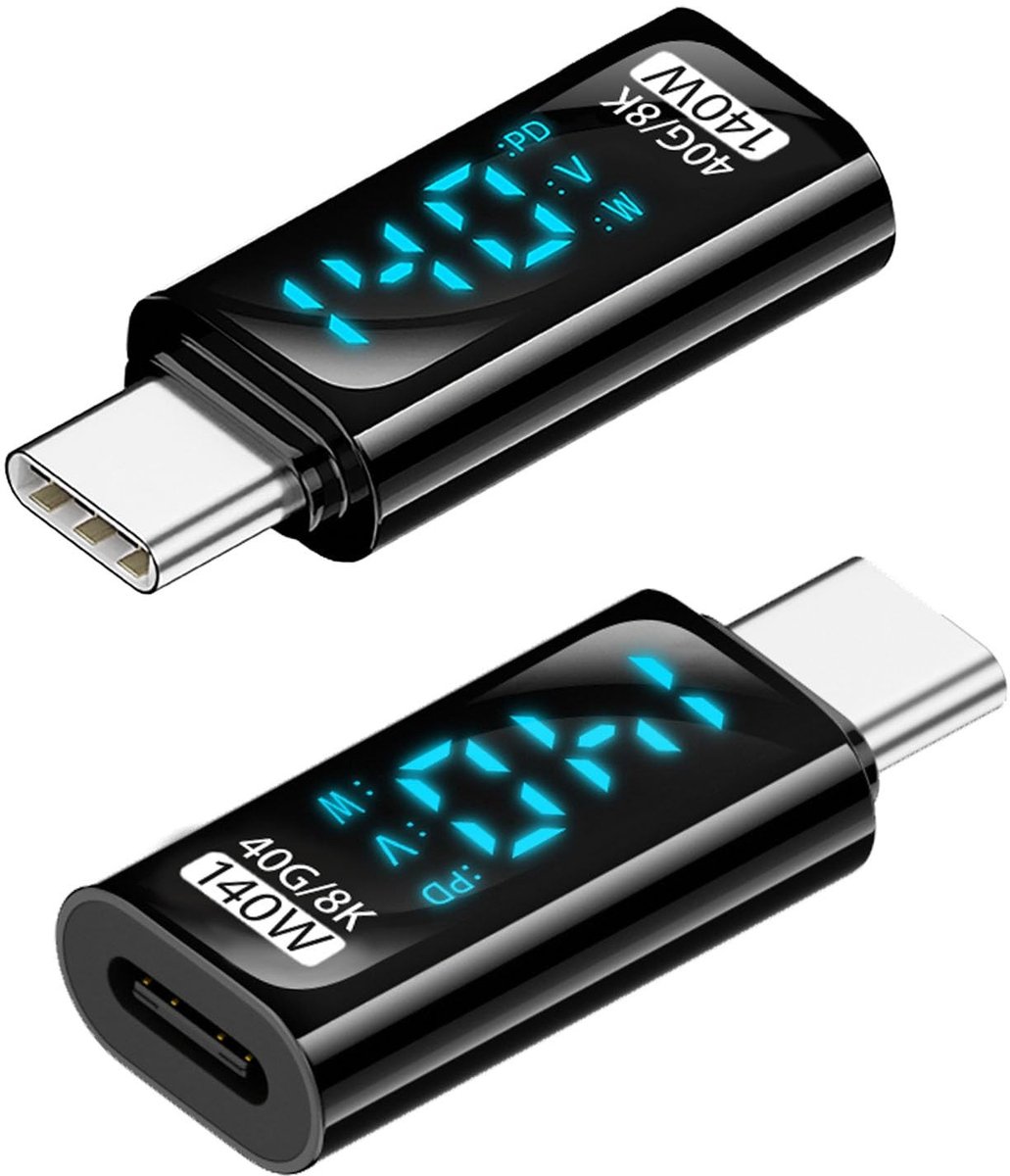 Dailygoods - 140W USB4.0 C Digitale Display Adapter met Oplaadfunctie